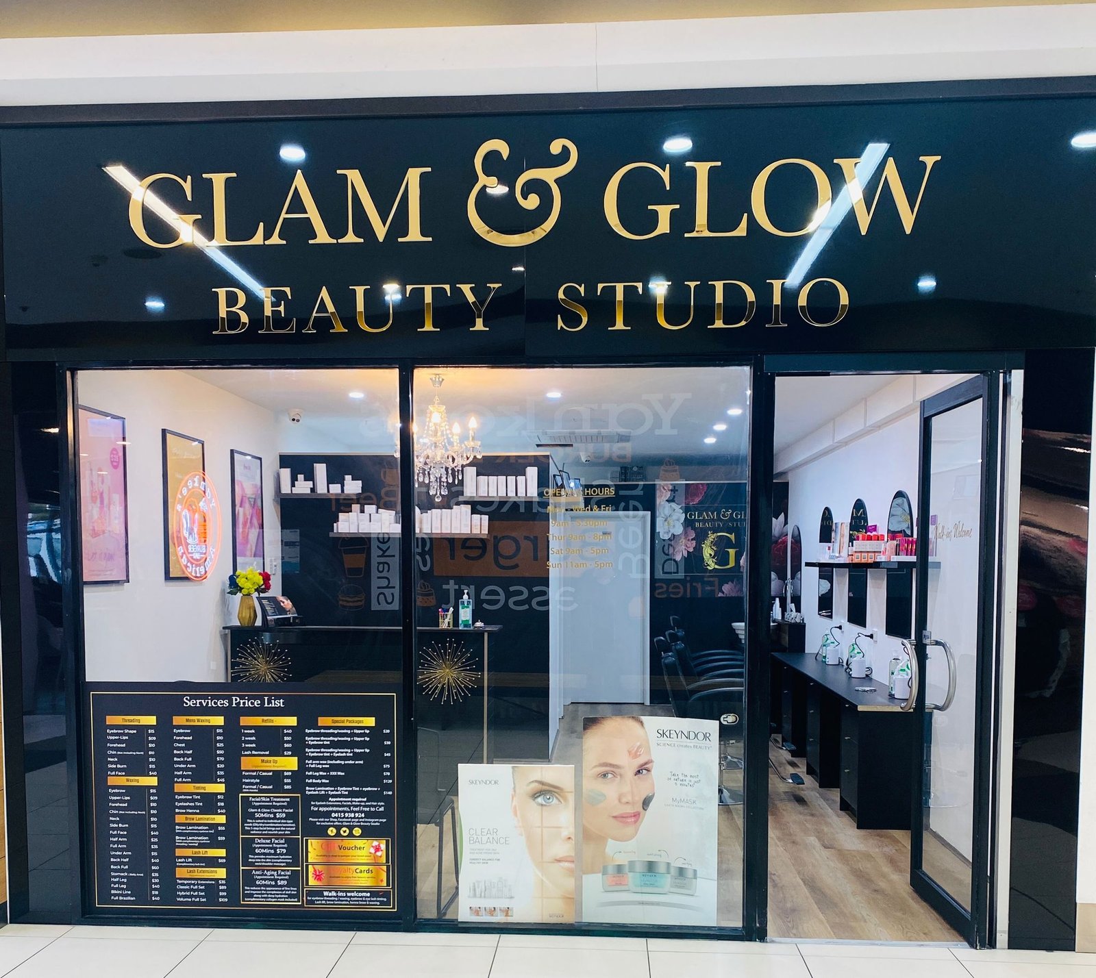 Glam and glow Beauty Studio